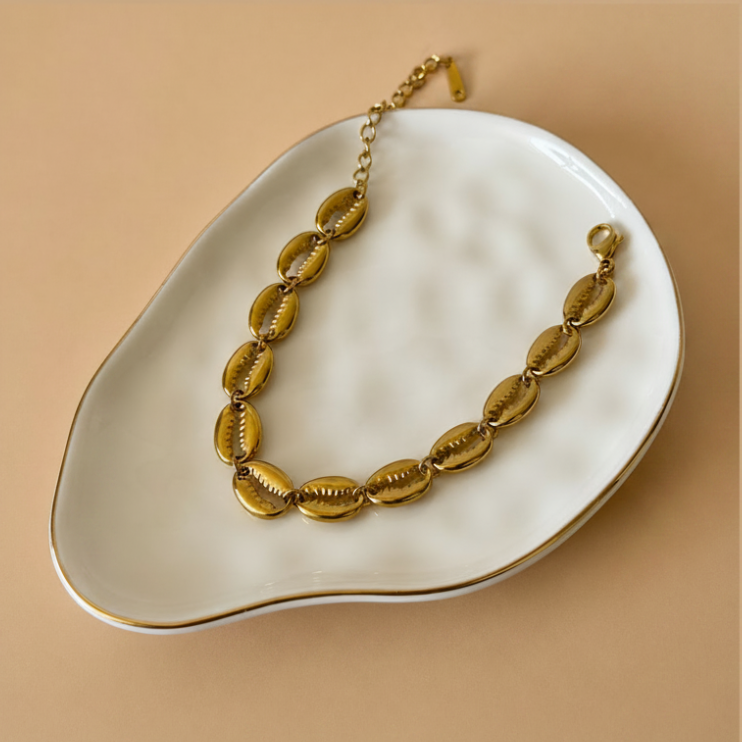 Cowrie Link Bracelet